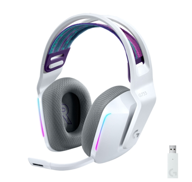 Wireless Headphones Logitech G733 White