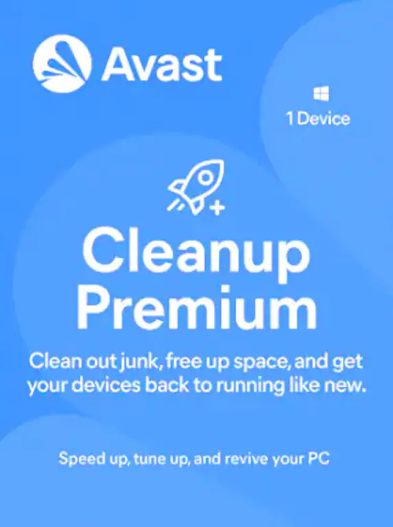 Avast Cleanup Premium 1-Year / 1-PC