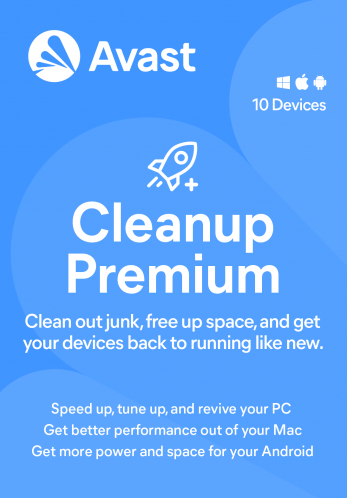 Avast Cleanup Premium - 3-Year / 1-PC