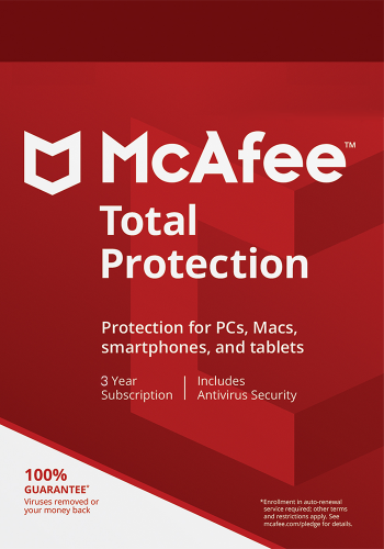 McAfee Total Protection - 1-Year / 1-Device