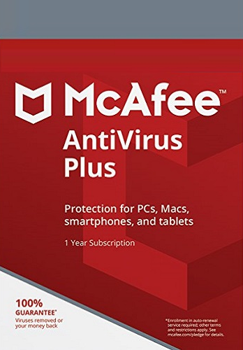 McAfee AntiVirus Plus - 1-Year / 10-Device